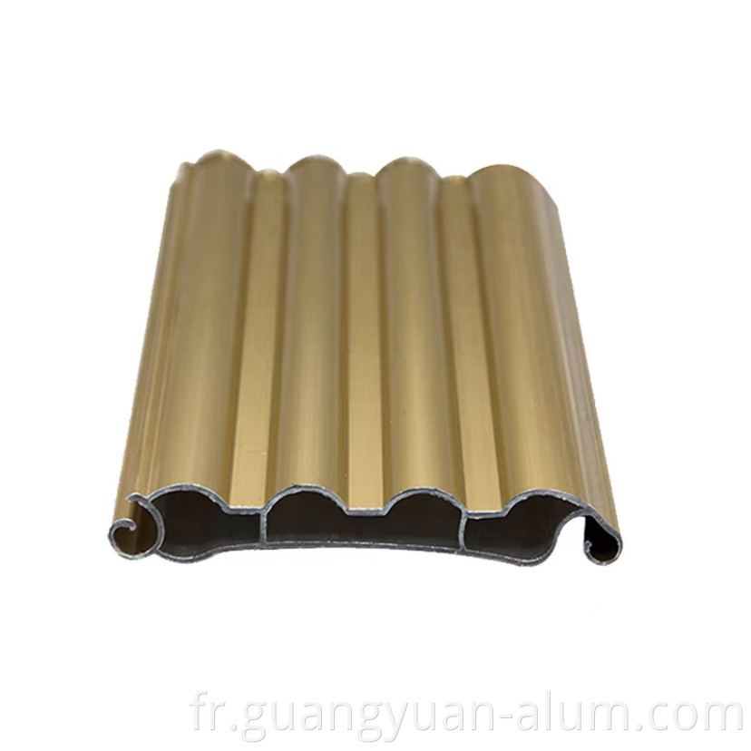 guangyuan aluminum co., ltd Aluminum Roller Shutter Aluminum Extrusion Profiles Aluminum Profile Gate